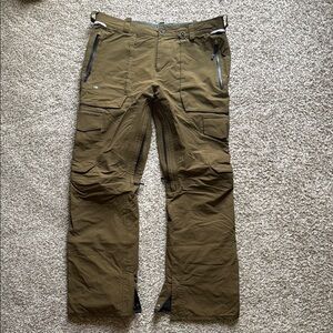 Men’s Volcom Sphere Gore-Tex Pants Olive Green - XL